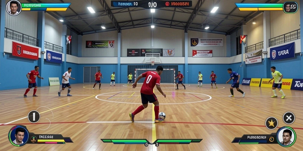Screenshot ketiga memperlihatkan salah satu mode permainan yang seru.